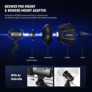 Đèn Neewer MS60C RGB LED Monolight - Chính hãng - Ảnh 8