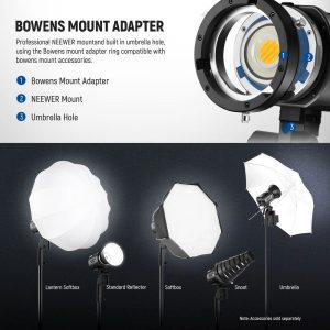Đèn Led NEEWER MS60B Bi color - Chính hãng - Ảnh 5