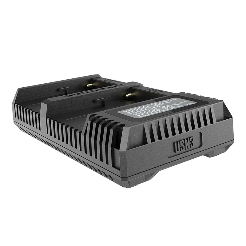 Đế sạc pin đôi qua USB C cho Sony NP-F970/NP-F550 Nitecore - USN3 PRO - Ảnh 3