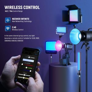Đèn Neewer MS60C RGB LED Monolight - Chính hãng - Ảnh 2