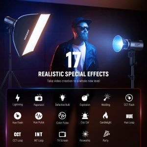 NEEWER MS150C 150W Mini RGB LED Video Light - Chính hãng - Ảnh 6