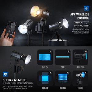 Đèn LED NEEWER MS150B Bi color - Chính hãng - Ảnh 8