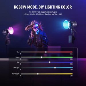 Đèn Neewer MS60C RGB LED Monolight - Chính hãng - Ảnh 6