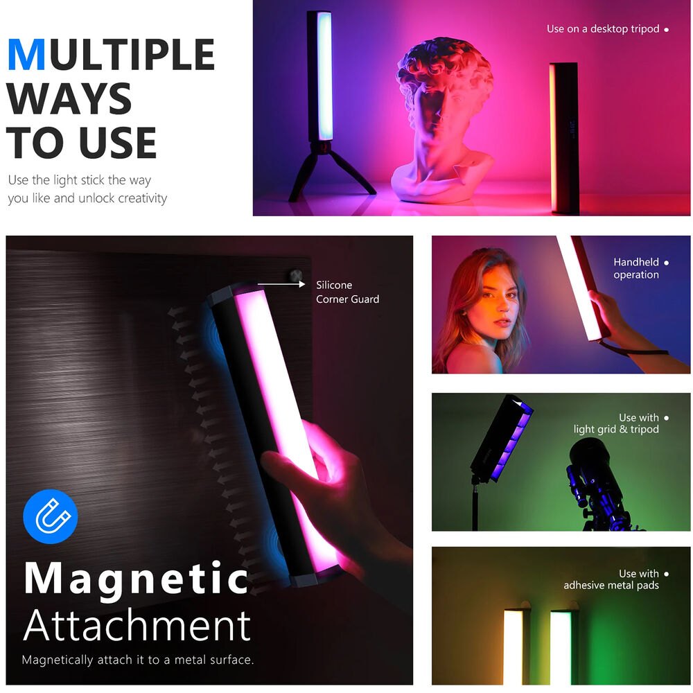 Đèn Tube Vuông Neewer RGB1 RGB - Chính hãng - Ảnh 4