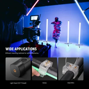 ĐÈN LED NEEWER TL120C RGB Tube Light - Chính hãng - Ảnh 8