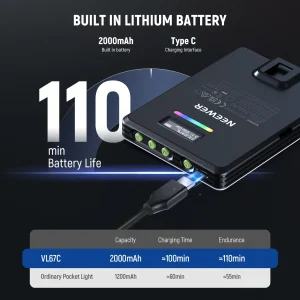 Đèn Led NEEWER VL67C RGB - Chính hãng - Ảnh 9