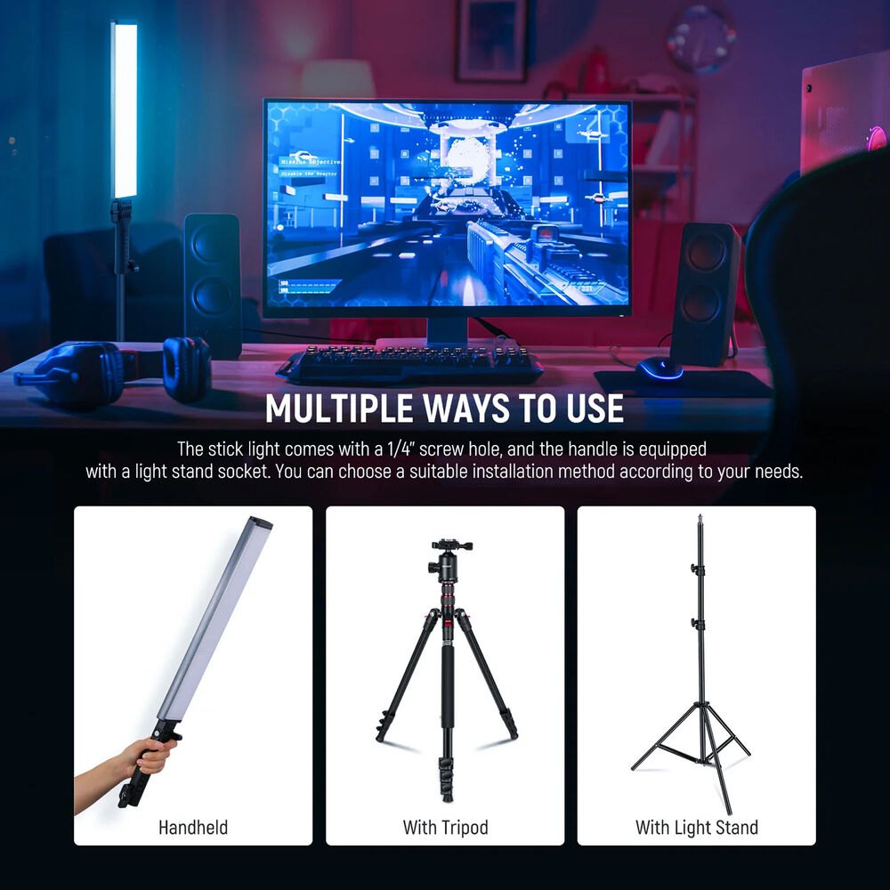 Đèn LED Neewer BH30S RGB - Chính hãng - Ảnh 7