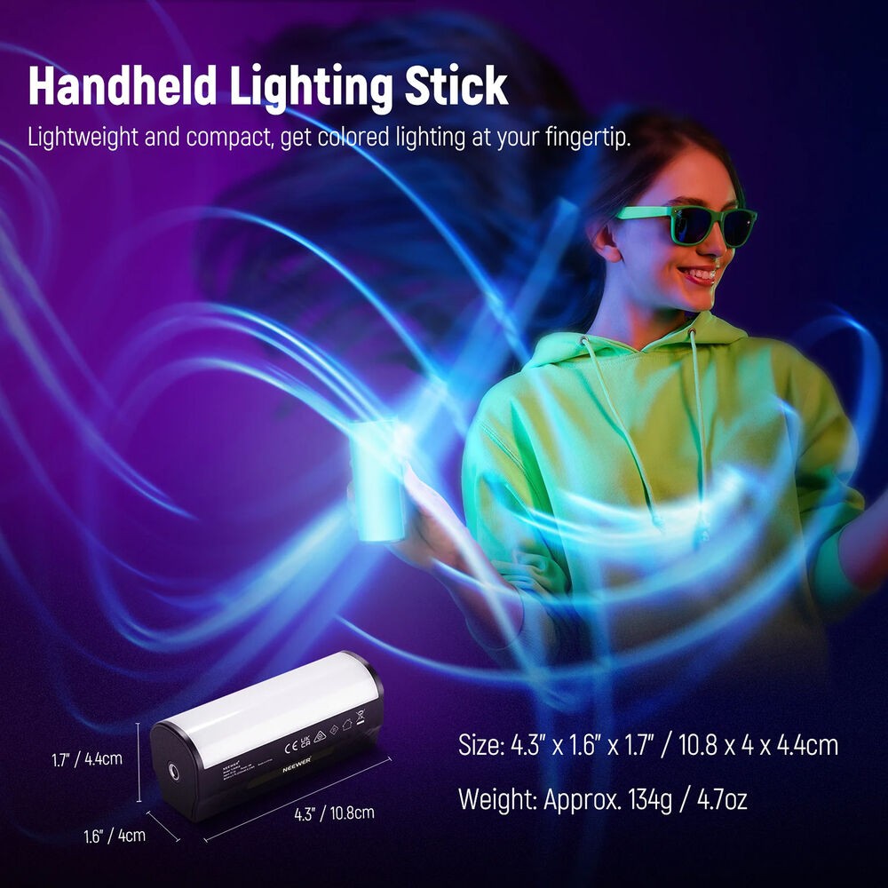 Đèn Led cầm tay Neewer TL96 RGB - Chính hãng - Ảnh 8