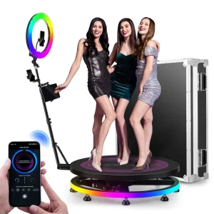 NEEWER 39.4"/100cm 360 Photo Booth with RGB LED Strip & Remote - Chính hãng - Ảnh 5