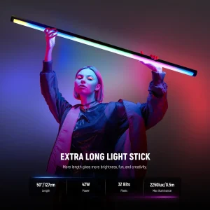 ĐÈN LED NEEWER TL120C RGB Tube Light - Chính hãng - Ảnh 3