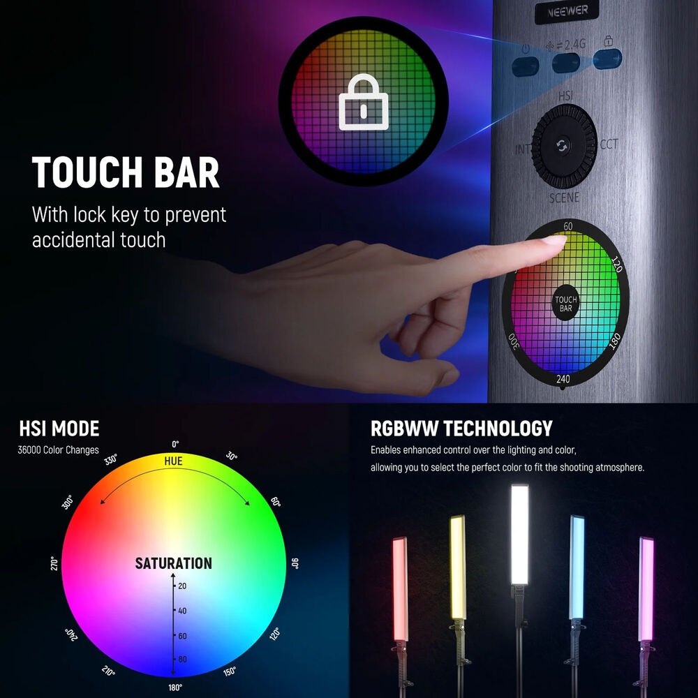 Đèn LED Neewer BH30S RGB - Chính hãng - Ảnh 6
