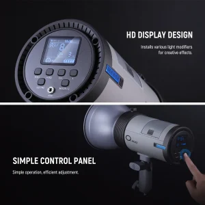 Đèn Flash NEEWER Q300 300Ws 2.4G Outdoor Strobe - Chính hãng - Ảnh 2