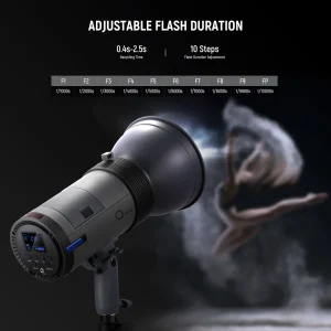 Đèn Flash NEEWER Q300 300Ws 2.4G Outdoor Strobe - Chính hãng - Ảnh 4