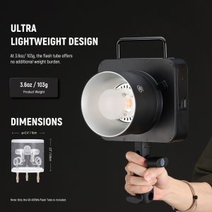 NEEWER Q4 Flash Tube 400Ws Replacement - Chính hãng - Ảnh 3