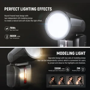 NEEWER Z2 TTL Round Head Flash Speedlite For S/C/N - Chính hãng - Ảnh 5