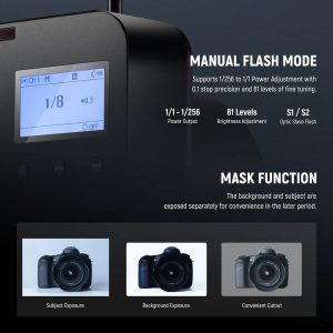 Đèn Flash NEEWER Q4 400Ws 2.4G TTL - Chính hãng - Ảnh 3