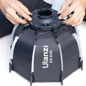 Softbox Bát giác tổ ong Ulanzi AS-D30 30cm ngàm Mini Bowen L083GBB1 - Ảnh 3