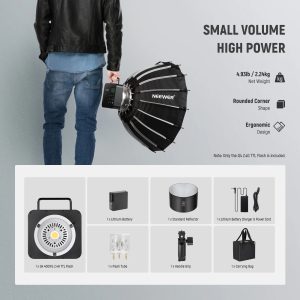 Đèn Flash NEEWER Q4 400Ws 2.4G TTL - Chính hãng - Ảnh 4
