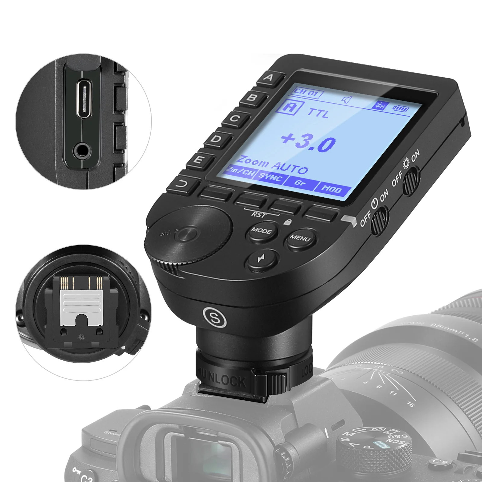NEEWER QPRO TTL Wireless Trigger For S/C/N - Chính hãng