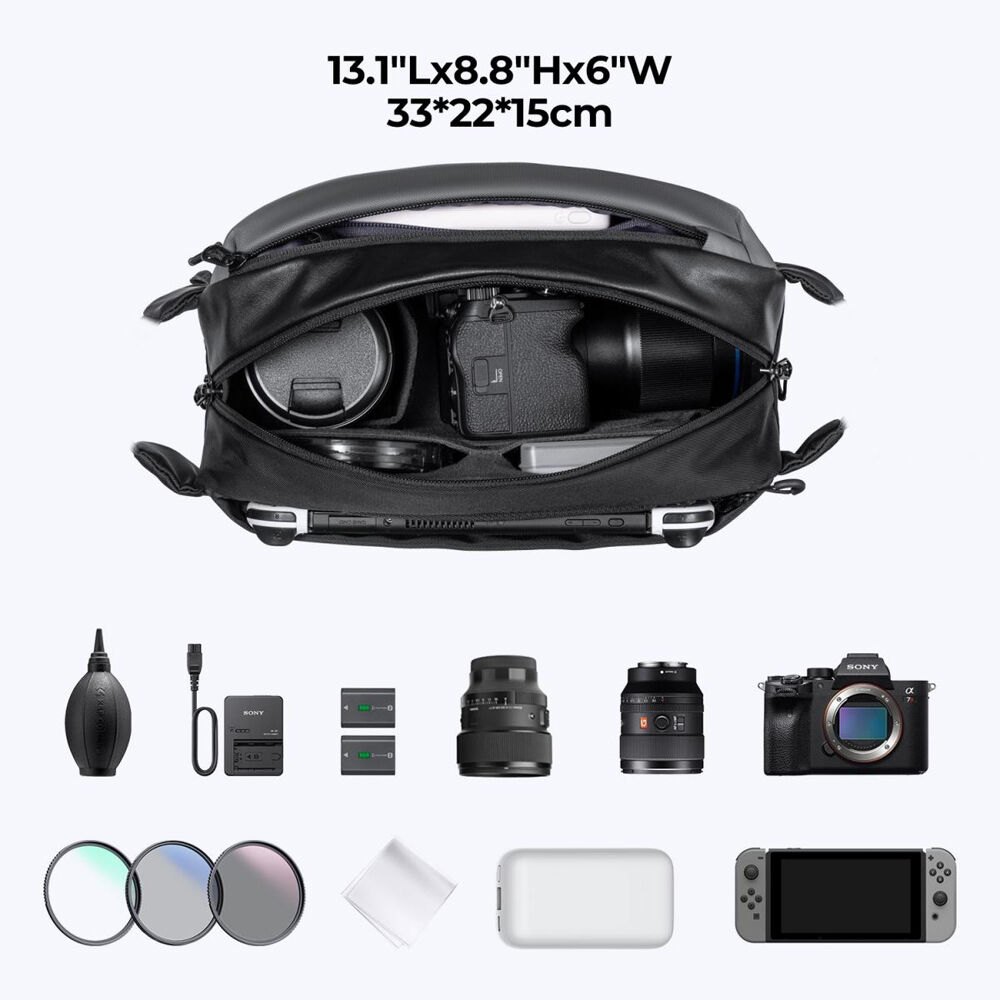 Túi máy ảnh K&F Concept Alpha 10L KF13.157 - Ảnh 6