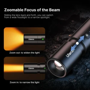 Đèn pin cầm tay Ulanzi LM07 tích hợp Pin 2000mAh hỗ trợ điều chỉnh nhiệt độ - Ảnh 6