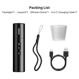 Đèn pin cầm tay Ulanzi LM07 tích hợp Pin 2000mAh hỗ trợ điều chỉnh nhiệt độ - Ảnh 7