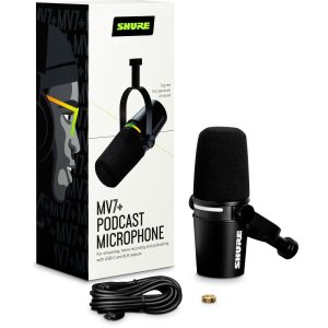 Micro Shure MV7+ Podcast XLR/USB - Chính hãng - Model 2024 - Ảnh 5