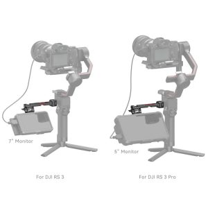 SmallRig Monitor Mount with NATO Clamp for DJI RS 2 / RSC 2 / RS 3 / RS 3 Pro 3026B - Ảnh 7