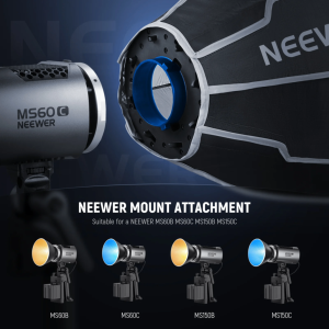 NEEWER Octagonal Softbox with NEEWER Mount - Ảnh 2