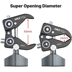 URig R060 - Kẹp đa năng cho studio tiện lợi với ngàm chuyển 1/4 - Ảnh 5