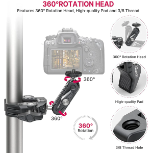 ULANZI R094 - Kẹp kim loại đa năng dành cho Máy ảnh / Monitor - Ảnh 4