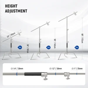 Chân Boom Inox Neewer SC172 Pro - Ảnh 2