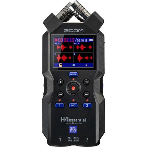 Máy ghi âm Zoom H4Essential 4-Track Handy Recorder - Chính hãng - Ảnh 2