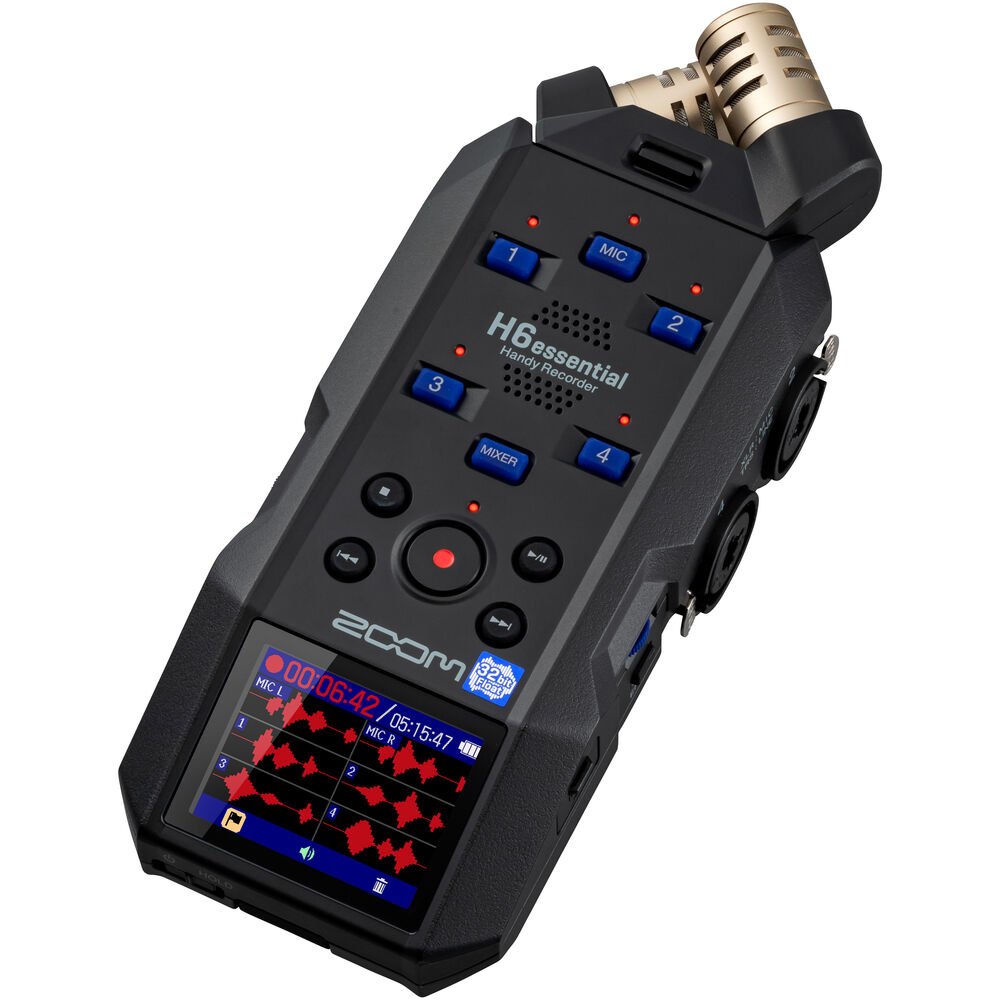 Máy Ghi Âm ZOOM H6ESSENTIAL Handheld Portable Recorder - Chính hãng - Ảnh 3