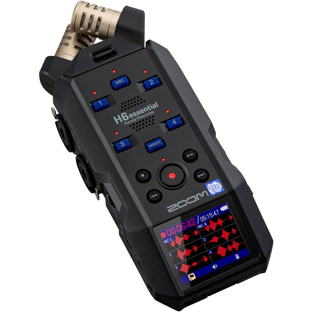 Máy Ghi Âm ZOOM H6ESSENTIAL Handheld Portable Recorder - Chính hãng