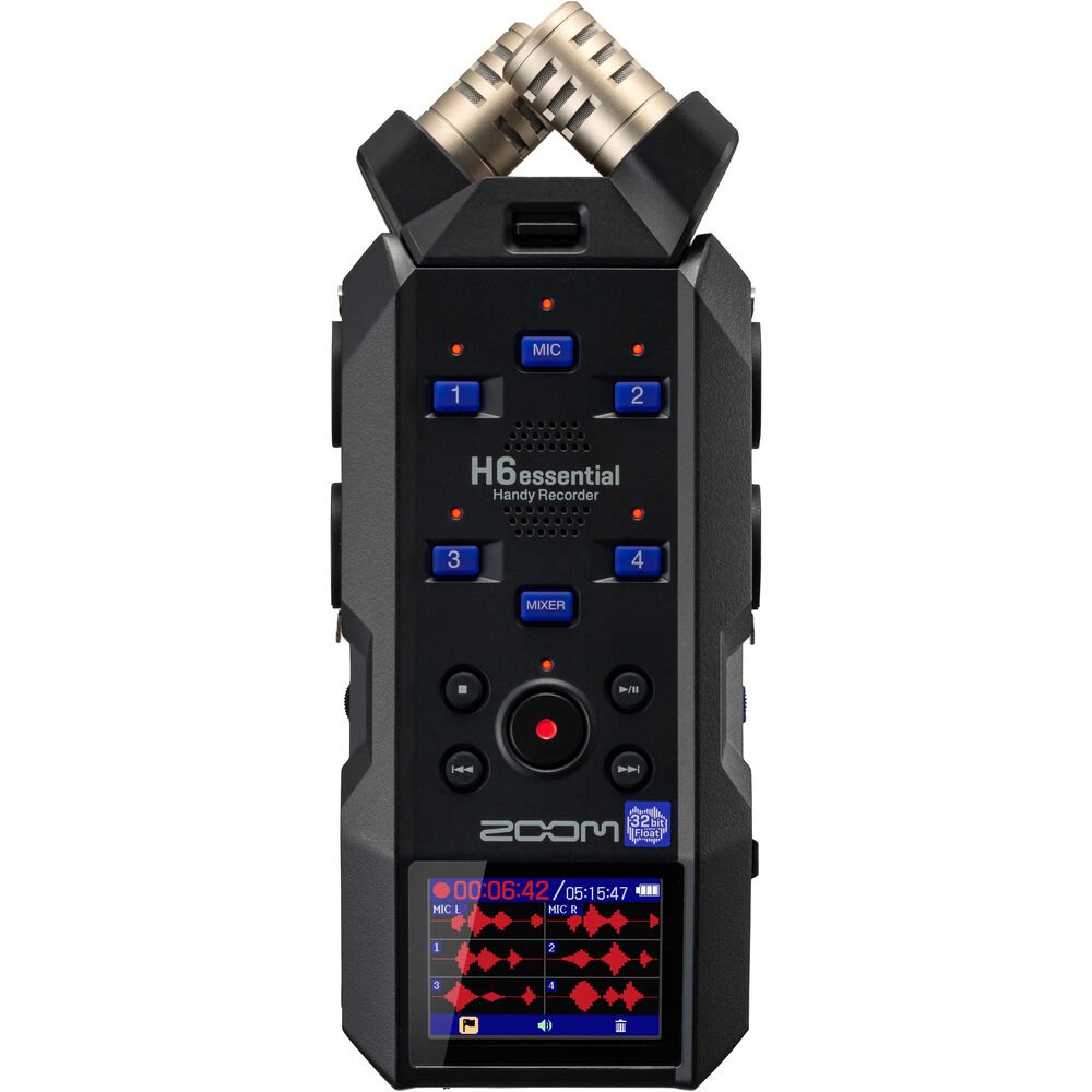 Máy Ghi Âm ZOOM H6ESSENTIAL Handheld Portable Recorder - Chính hãng - Ảnh 2