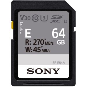 Thẻ nhớ SD Sony SF-E64A 64GB SDXC UHS-II 270MB/s | Chính Hãng