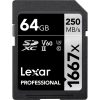 Thẻ nhớ Lexar Professional 1667x SDXC UHS-II U3 V60 64GB | Chính Hãng