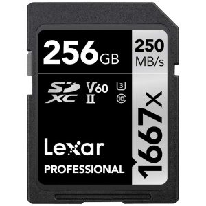 Thẻ nhớ Lexar Professional 1667x SDXC UHS-II U3 V60 256GB | Chính Hãng