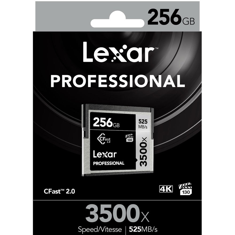 Thẻ nhớ Lexar Professional 3500x CFast 2.0 256GB | Chính Hãng