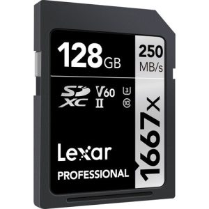 Thẻ nhớ Lexar Professional 1667x SDXC UHS-II U3 V60 128GB | Chính Hãng - Ảnh 2