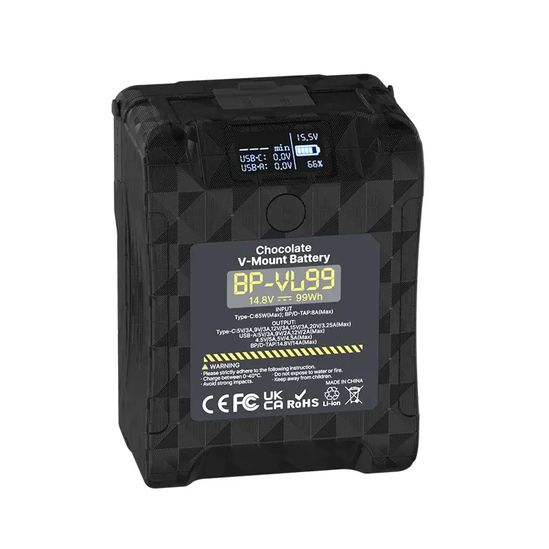 Pin V-Mount cho Studio Ulanzi BP-VL99 Chocolate dung lượng 26000mAh - Chính hãng