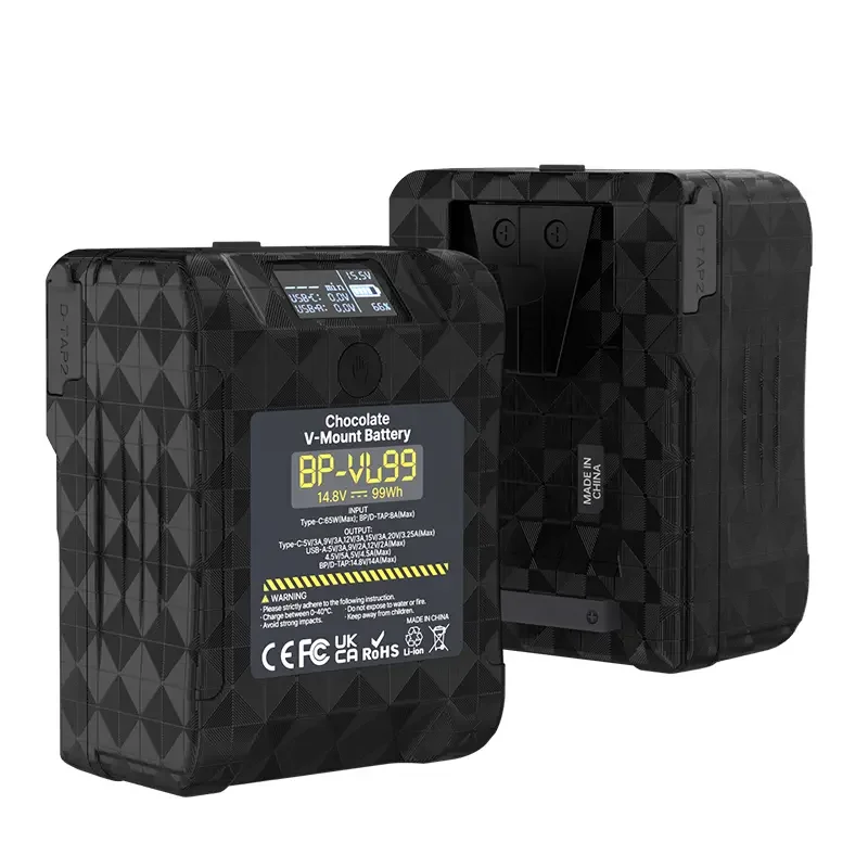 Pin V-Mount cho Studio Ulanzi BP-VL99 Chocolate dung lượng 26000mAh - Chính hãng - Ảnh 2