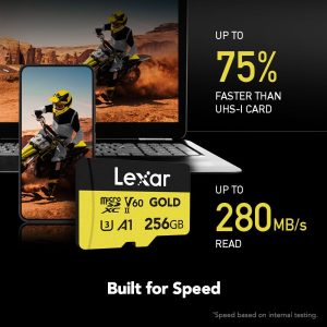Thẻ nhớ Lexar Professional GOLD 256GB microSDXC UHS-II U3 V60 | Chính Hãng - Ảnh 3