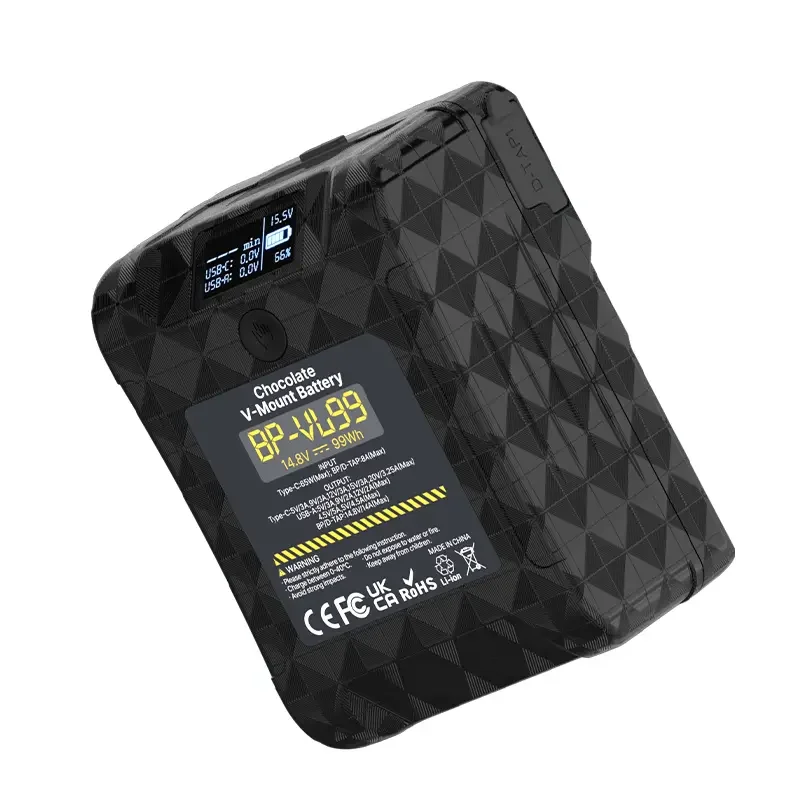 Pin V-Mount cho Studio Ulanzi BP-VL99 Chocolate dung lượng 26000mAh - Chính hãng - Ảnh 4