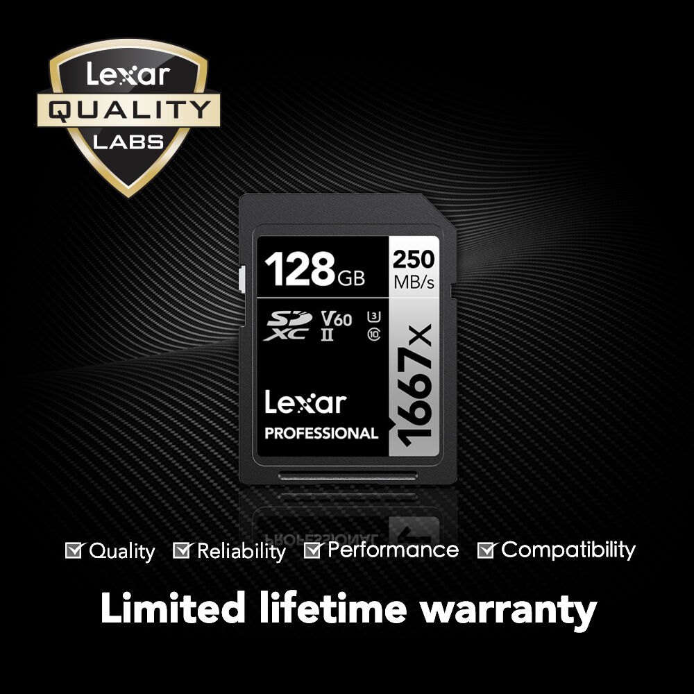 Thẻ nhớ Lexar Professional 1667x SDXC UHS-II U3 V60 128GB | Chính Hãng - Ảnh 4