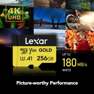 Thẻ nhớ Lexar Professional GOLD 256GB microSDXC UHS-II U3 V60 | Chính Hãng - Ảnh 4