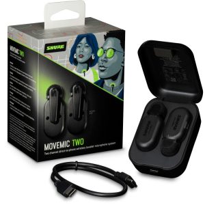 Bộ micro không dây Shure MoveMic Two - Chính hãng - Ảnh 5