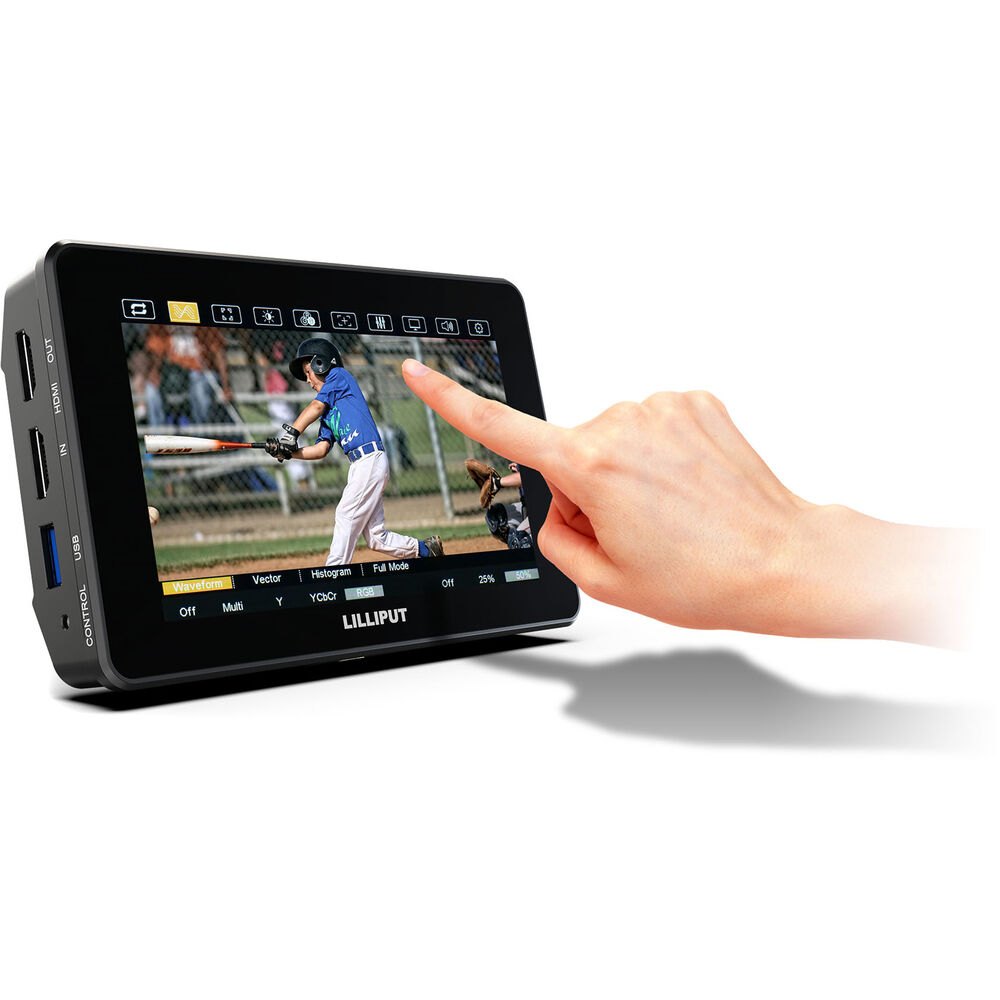 Lilliput HT5S - 5.5 inch 2000nits 3G-SDI Touch Camera Control Monitor - Ảnh 4