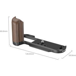 SmallRig Wooden L-Shape Grip for FUJIFILM X-T50 (Black) 4784 - Ảnh 2
